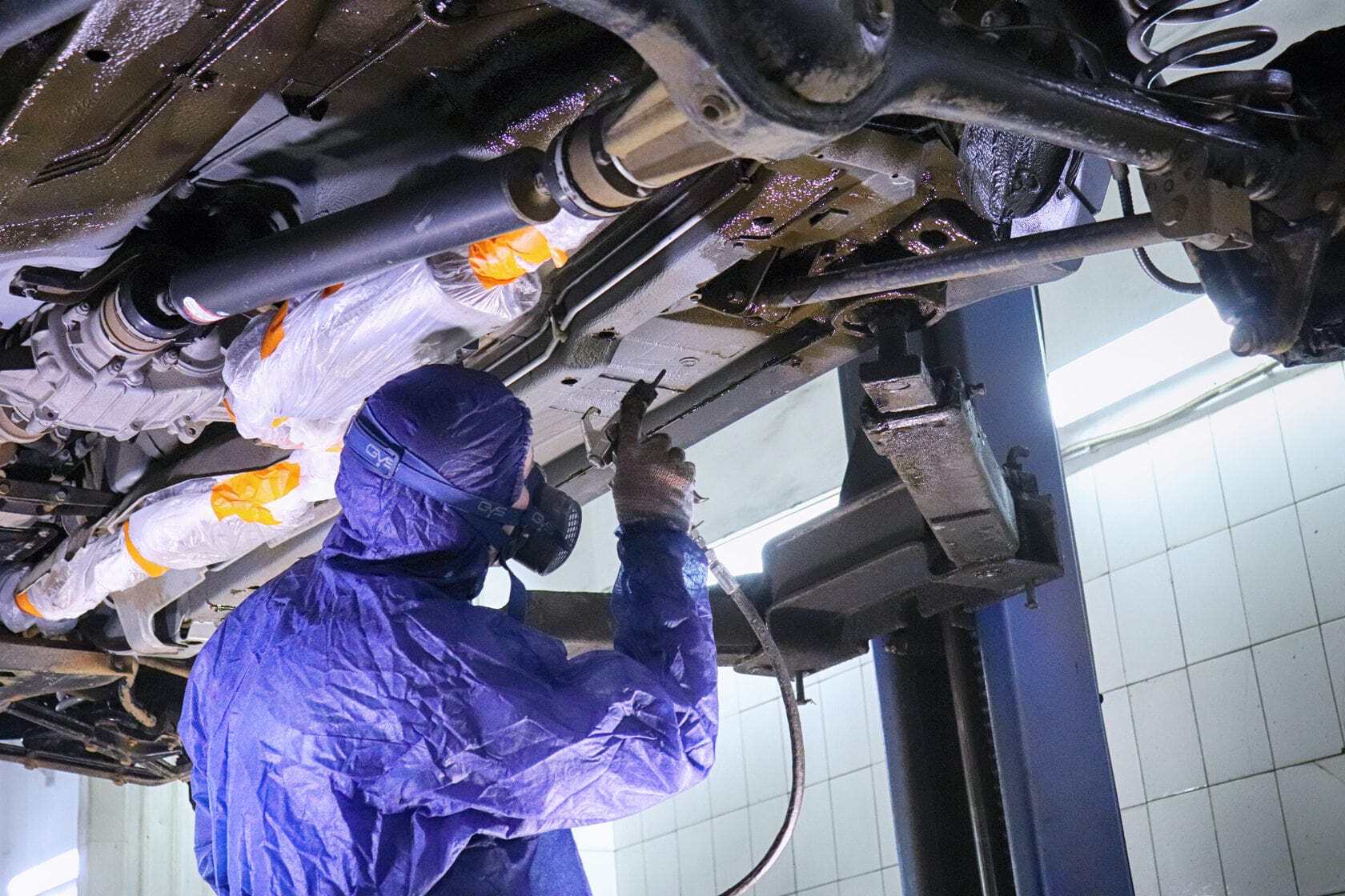 Нанесение сертифицированных составов